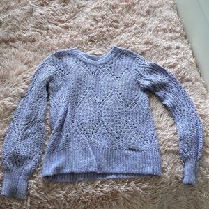 Purple crewneck sweater